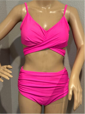 Women's Unbranded Pink Bikini Swimsuit S